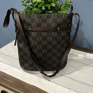 Authentic LOEWE Canvas Shoulder/Crossbody Bag